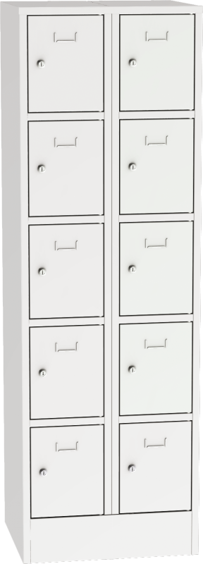 Garderobni orman, petoro vrata po visini SBS-32-10