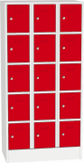 Garderobni orman, petoro vrata po visini SBS-33-15